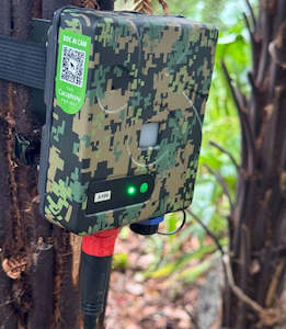 Thermal camera: DOC AI Cam: thermal camera and audio bird monitor with machine recognition