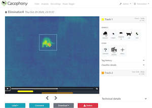 Products: Thermal camera cloud data storage
