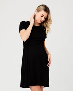 Rib Crop Top Maternity & Nursing Dress – 3 Bears Maternity
