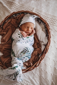 Jersey Wrap & Beanie – Enchanted – 3 Bears Maternity