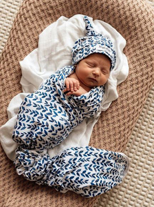 Jersey Wrap & Beanie- Nightshade – 3 Bears Maternity