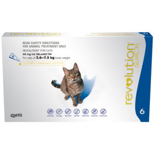 Revolution Cat 6 pack (2.5-7.5kg)