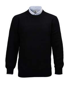 Ned Wool Knit - Black Online 3 Wise Men NZ