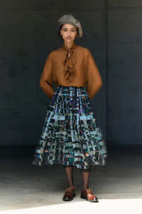 Rory William Docherty: Rory William Docherty - Petite Painters Shirt Nutmeg