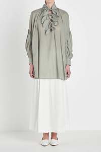 Rory William Docherty - Multi Tie Painters Shirt Sage