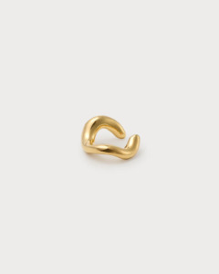 Jane Eppstein: Jane Eppstein - Hold Cuff (Single) Gold Plated