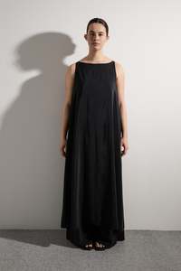 James Brown - Shift Dress Silk Black