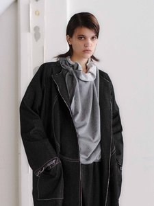 Otsu: Otsu - Maru Short Jacket J.Black Denim