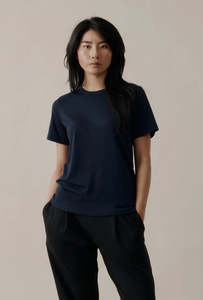Longform - Foundation Tee Navy