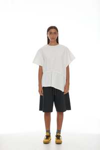 Ricochet: Ricochet - Draper Top White