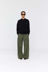 Ricochet - Fils Cardigan Black