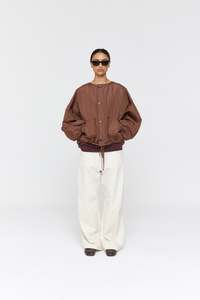 Ricochet: Ricochet - Forster Jacket Brown/Cream