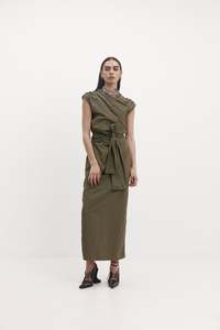 Harris Tapper - Chaimberlain Dress Thyme