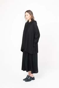 James Brown - Level Hoodie Ponti Knit Black