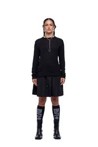 JPalm - Helena Top Black Mesh
