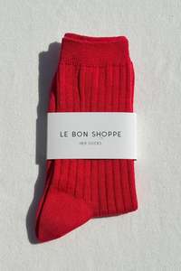Le Bon - Her Socks Classic Red