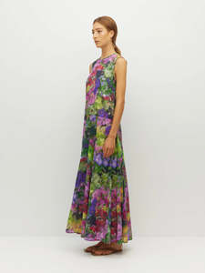 Juliette Hogan: Juliette Hogan - Symi Dress Dream In Colour Cotton Spectra