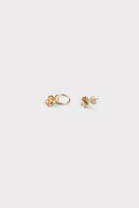 Company Of Strangers - Rose Bud Earrings Gold