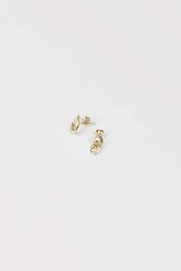 Jewellery Art: Company Of Strangers - Link Studs Gold