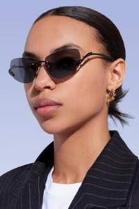 Karen Walker Eyewear - Fleur Black