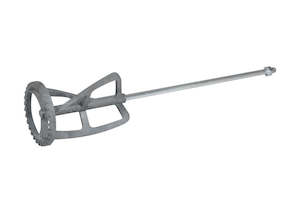 Painting Tools: Paint and mortar stirrer 125x600 mm, zinc covered