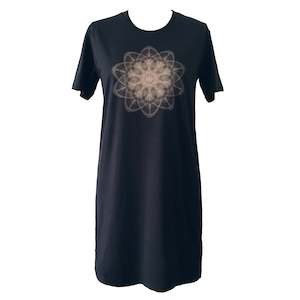T-shirt: Womens Classic T Dress - Mandala