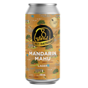 Beer Packs: Mandarin Mahu - Lager 4.5% - 440ml Cans