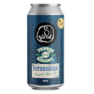 Brave Old World Patersbier - Trappist Style Ale 4.0% - 440ml Cans