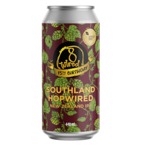 440ml Cans: Southland Hopwired - NZ IPA 7.3% - 440ml Cans