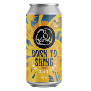 Born to Shine - Bright IPA 5% - 440ml Cans