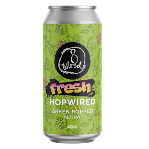 Hospo2020 Discount Collection: Fresh 2026 Hopwired - Green Hopped NZ IPA 7.3% - 440ml Cans