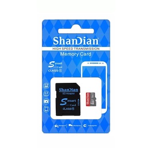 Memory Cards Flash Drives: Memory Card - ShanDian (64GB)