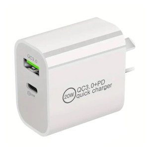 Type C & USB Power Adapter Wall Plug (NZ / AUS)