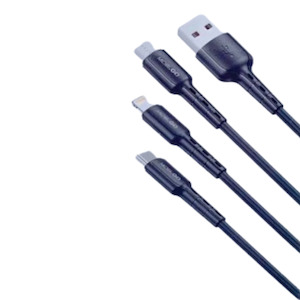 Headphones: Mobigo 1.2m 3 In 1 Cable GO3TLM