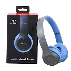 P47 Wireless Headphones (Blue)