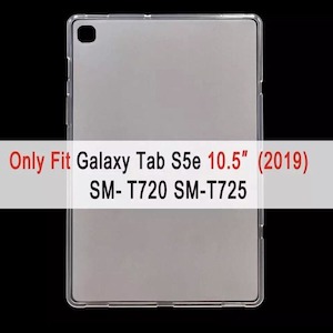 Samsung Galaxy Tab 10 5 Covers: Samsung Galaxy Tab S5e 10.5” (2019) Cover - T720/T725 (Clear)