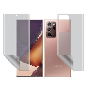 Note Series: Samsung Galaxy Note 20 Ultra (2 in 1) Screen Protectors (Hydrogel) (Pack of 2)