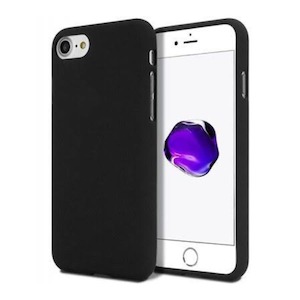 iPhone SE (3rd / 2nd Gen) Case (Goospery Black)