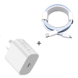 Apple Cables: Type-C to lightning cable (1m) & Wall Plug (NZ / AUS)