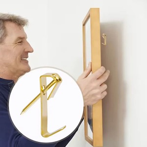 Habicare: Picture Hooks & Nails x 50