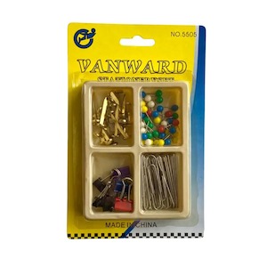 Hbc Hardware: Pins & Clips Stationary Set