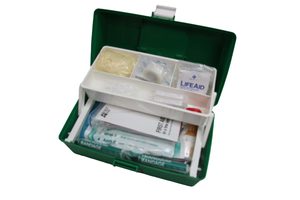 Products: 12 Person First Aid Kit Mobile or Wall Cabinet