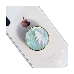 Products: DALSTONE Authentic Natural Sea Shell Mother of Pearl Expandible Collapsible Mobile Phone Grip Stand Holder for Smartphone Tablet Cell Phone Accessory