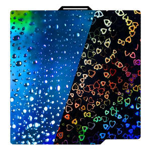 Accessories: Bambu Lab Build Plate smooth Water Drop/ Love Heart