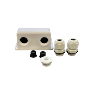 Accessories Mc4 Cables: Solar Cable Entry Cover ABS White