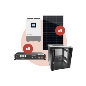 Homes: Akaroa 2 Bedroom Off-Grid Solar Kit set