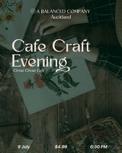 Feral Fridays: Cafe Craft Evening July