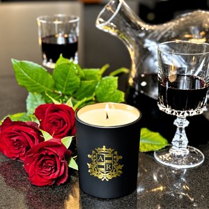 Red Rose Soy Candle