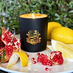 Pomegranate & Lemon Peel Soy Candle