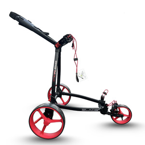 BIG MAX BLADE+  Golf Trundler Trolley Golf push cart FLATFOLD